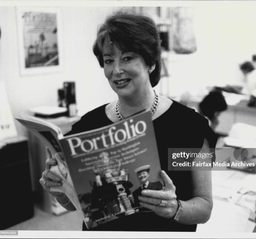 Barbara Cail AO, Portfolio Magazine