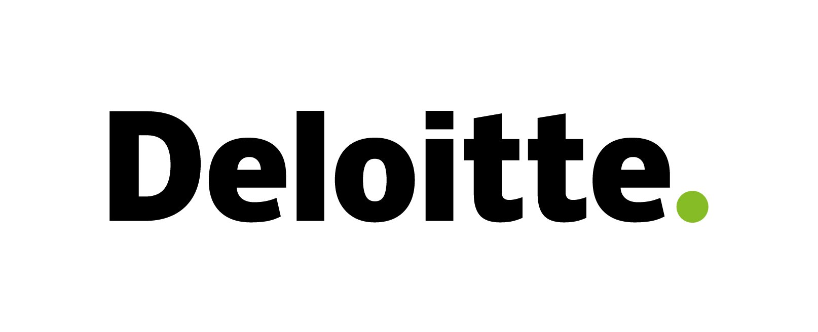 Deloitte logo_White background