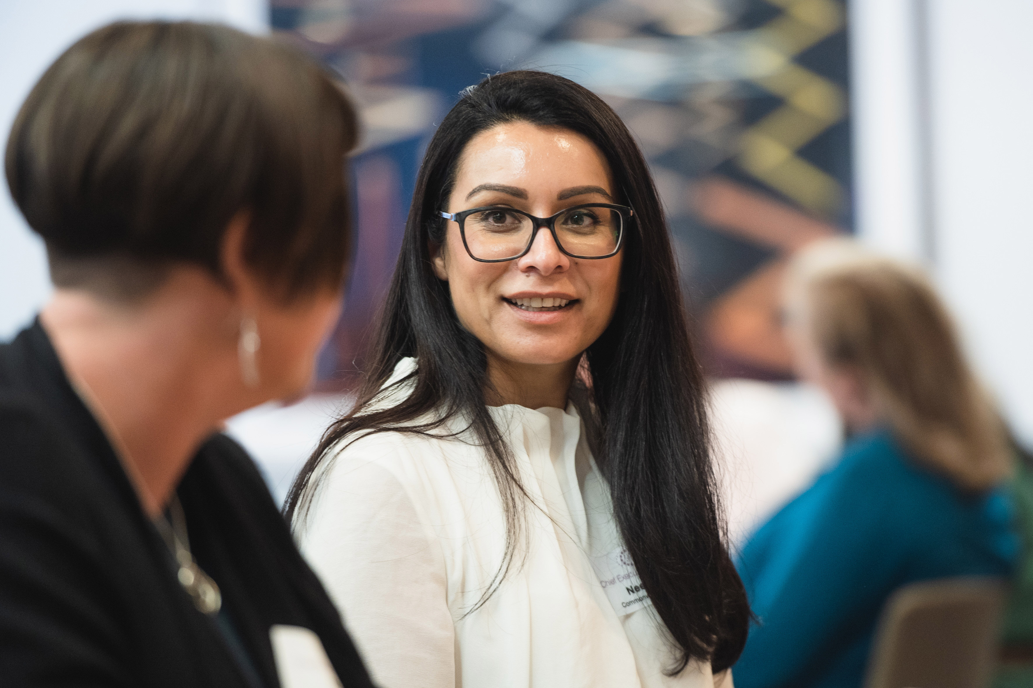 Women at a CEW leadership program