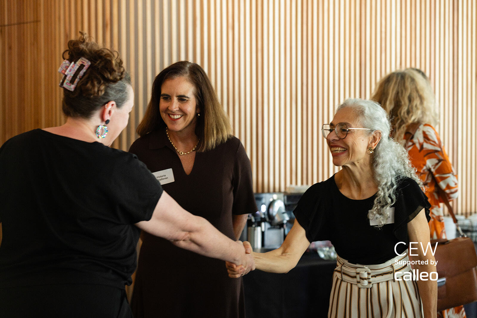 CEW members at a Calleo event